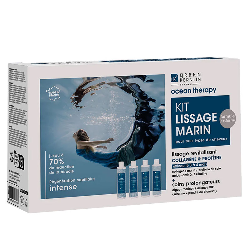 Ocean Therapy mini kit lissage marin 4x100ml